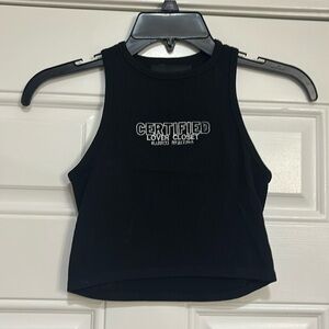 Medium stretchy crop top